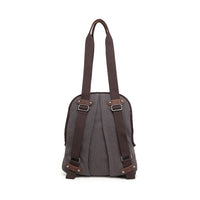 Cotton Linen Shoulder Bag CLB 3241-1 (Coffee)