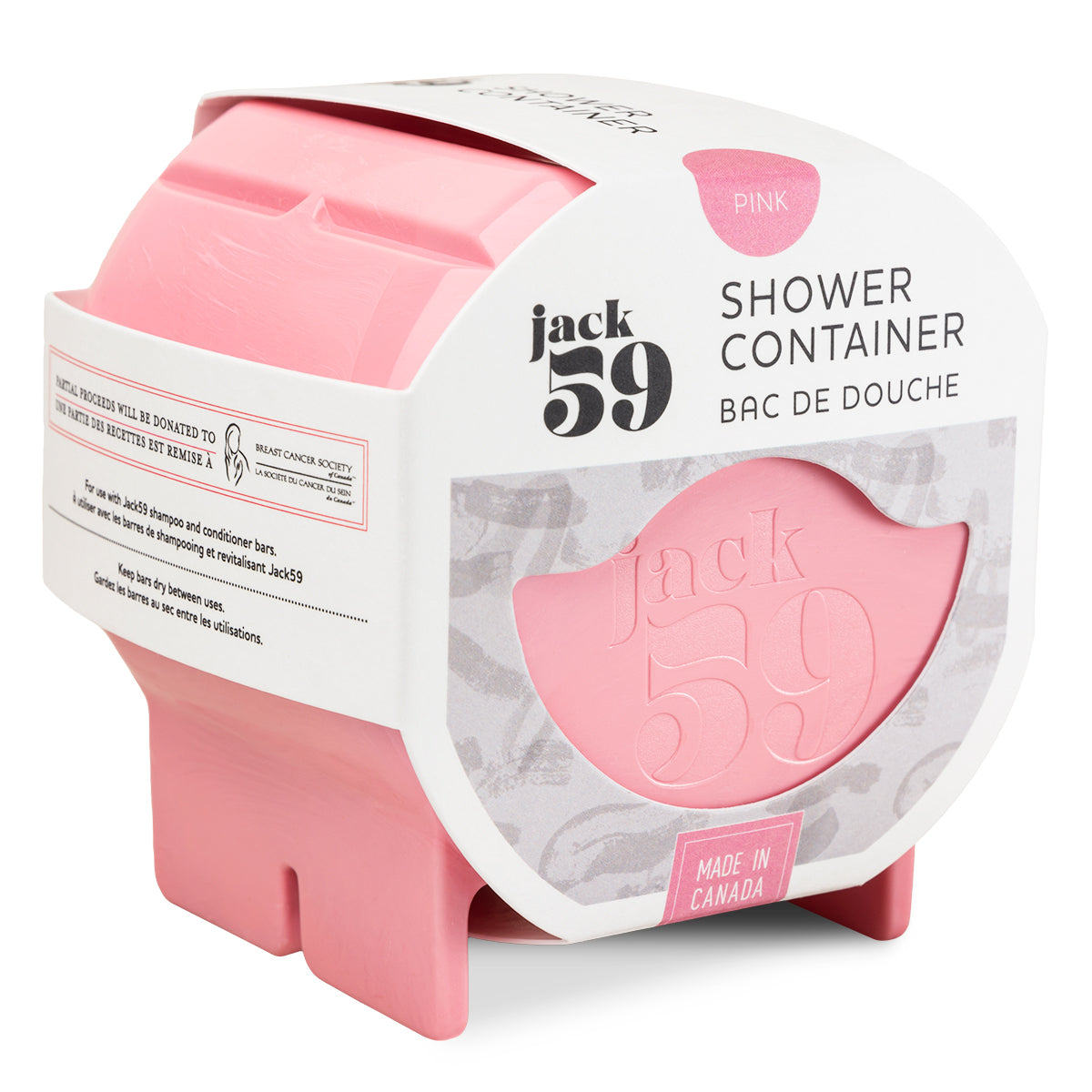 Ethique in Shower Container, Pink 1 ea